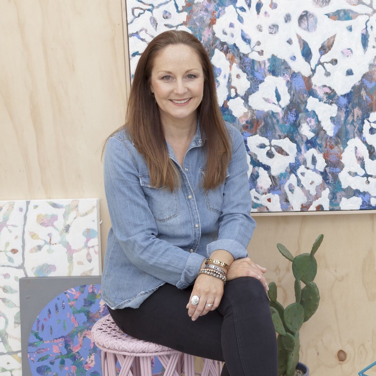 Welcoming new artist, Sherren Comensoli.