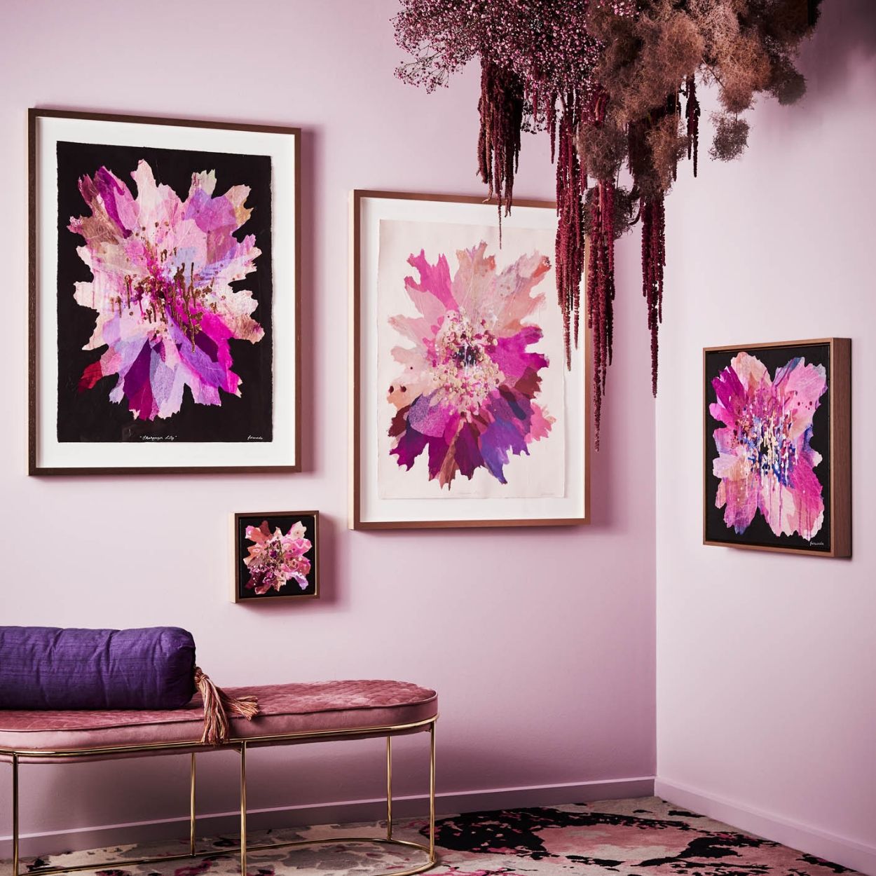 'Wonderland' Original works on paper by Antoinette Ferwerda.