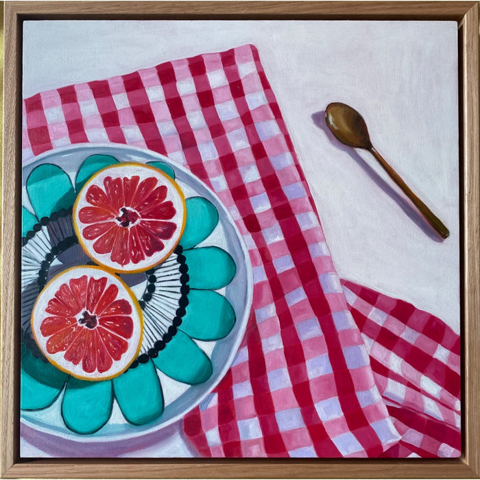 ' GRAPEFRUIT ON GREEN ’ BY VANESSA ENCARNACACO